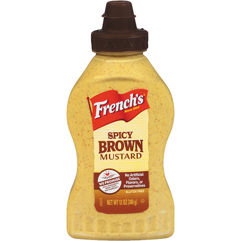 french's spicy brown mustard 340gr