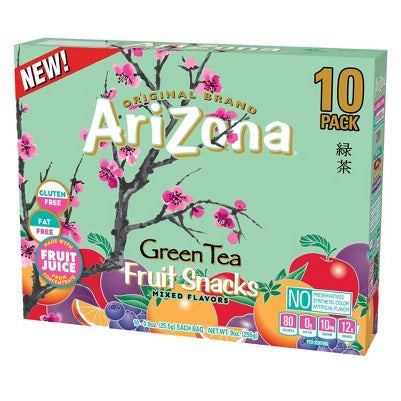 Arizona Green Tea fruit snacks 10p 255gr