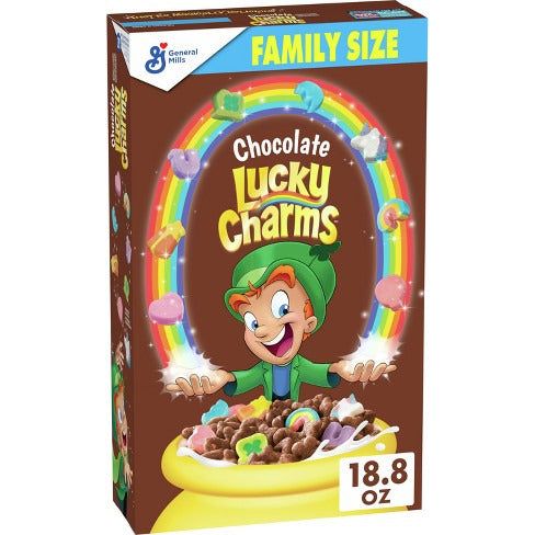 Lucky Charms Chocolate Family Size 532gr
