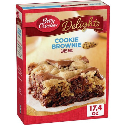 Betty Crocker Cookie Brownie Mix 490gr