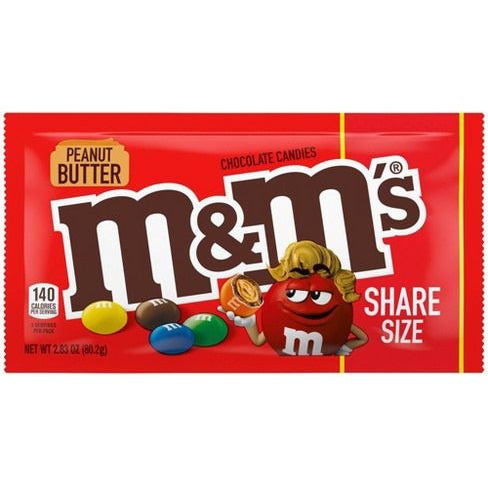 m&m's Peanut Butter share size 80gr