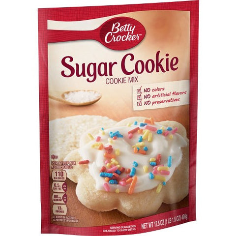 betty crocker sugar cookie mix 496gr