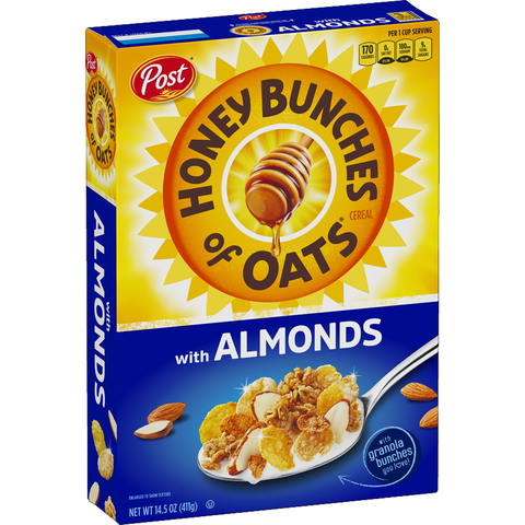 Post Honey Bunches Oats with Almonds 340gr