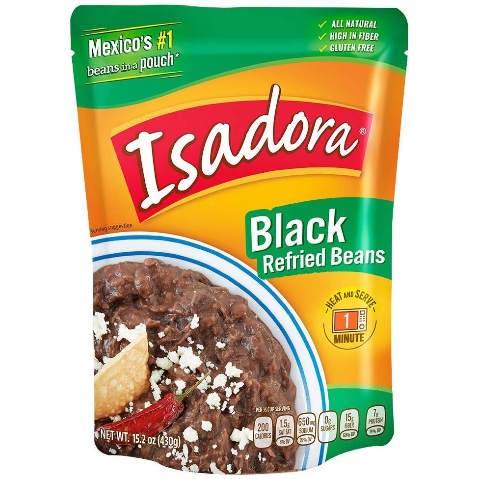 Isadora Black refried beans 220gr