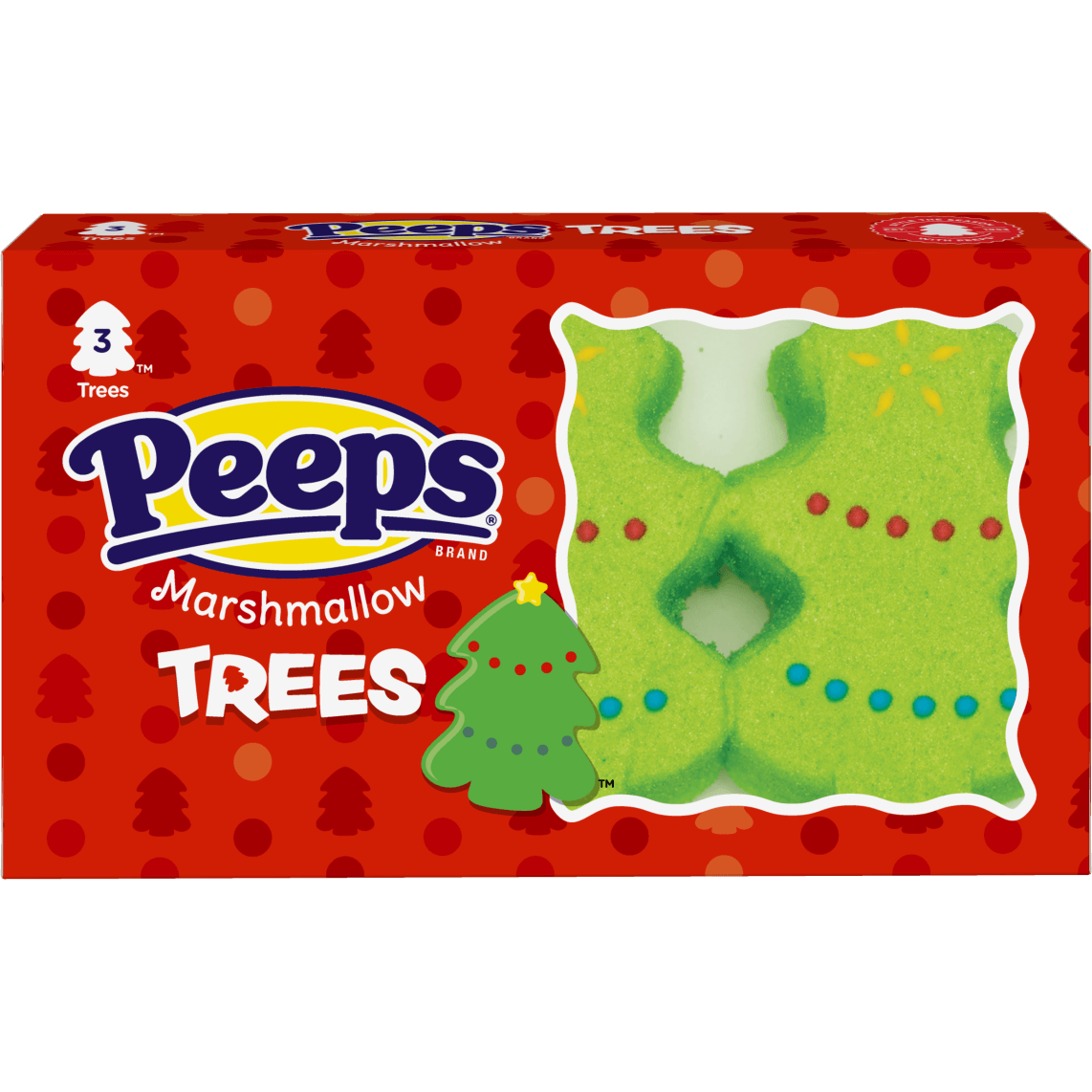 Peeps Christmas Trees 3pcs 42gr