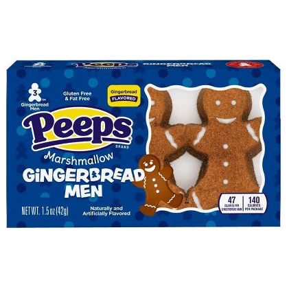Peeps Gingerbread Man 3pcs 42gr