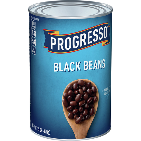 progresso black beans 425gr