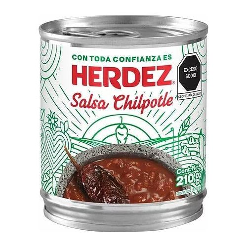 herdez chipotle salsa 210gr