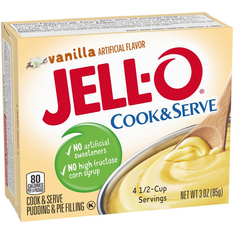 Jell-o Vanilla "Cook & Serve" 85gr