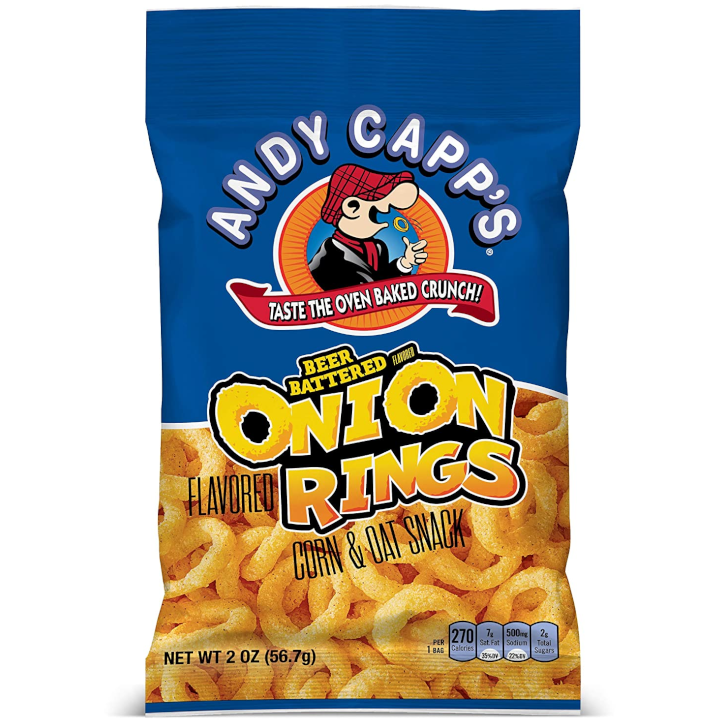 andy capp's beer battered onion rings 55gr