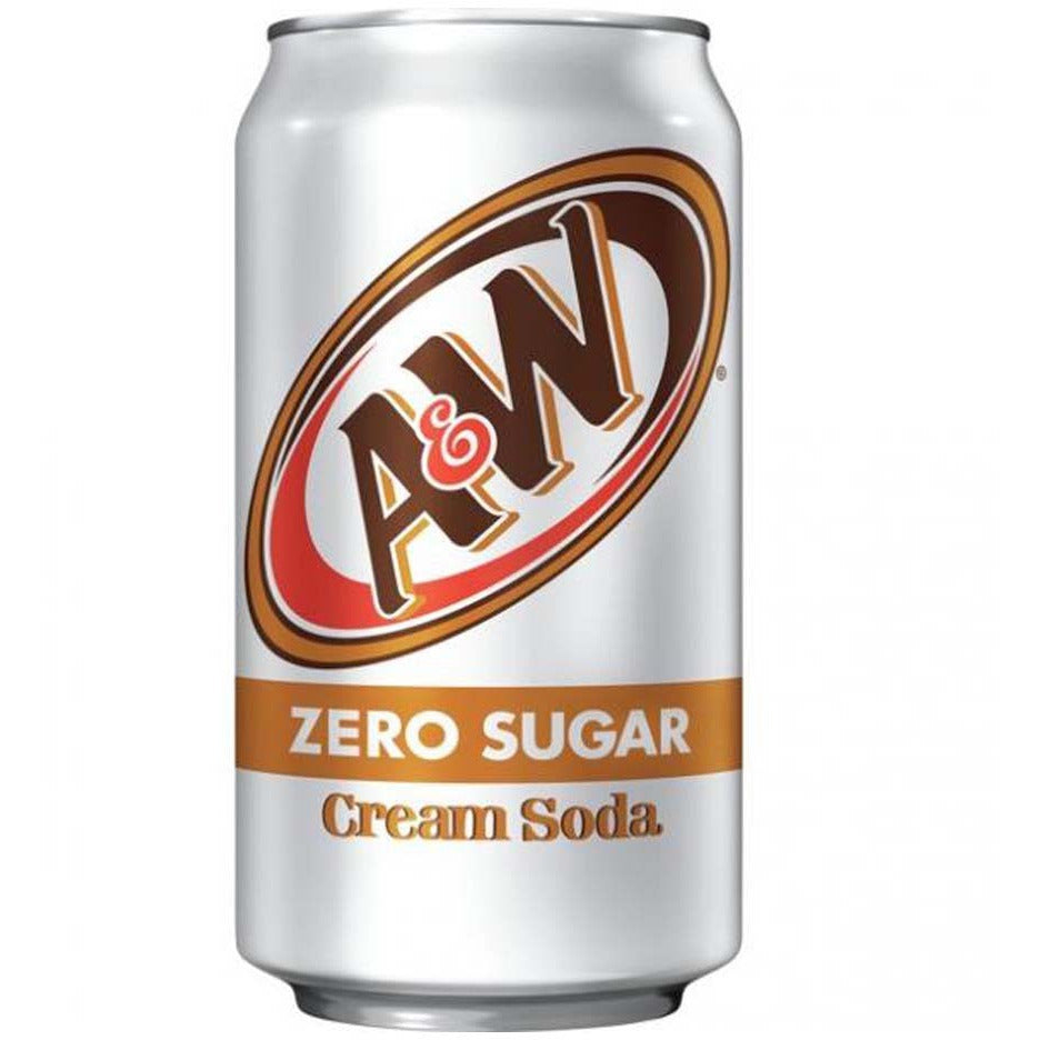 A&W Cream Soda Zero 355ml