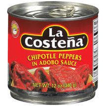 La Costena Chipotle Pepper Adobo Sauce 340gr