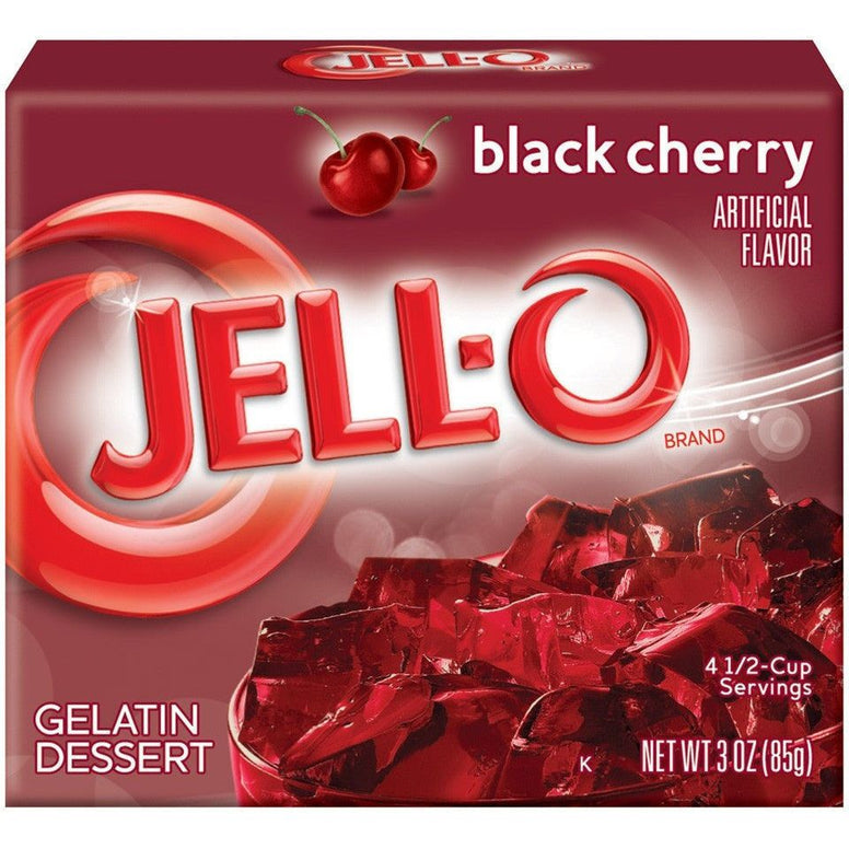 Jell-o Black Cherry 85gr