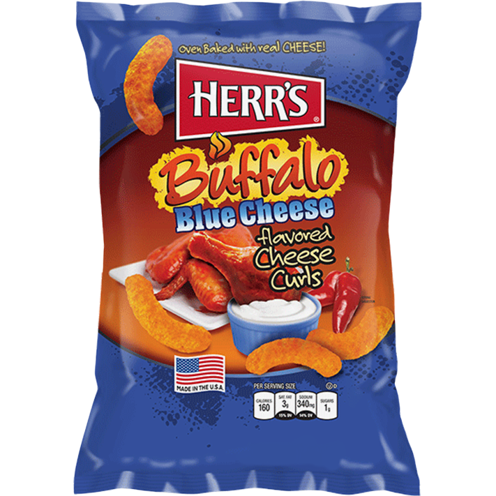 herr's buffalo blue cheese 113gr