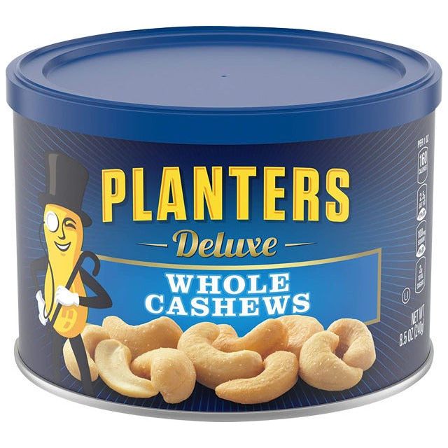 planters whole cashews deluxe 240gr