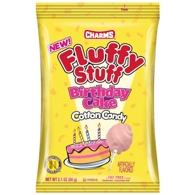 Charms Fluffy Stuff Birthday Cake 60gr