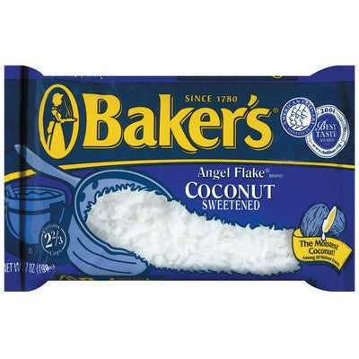 Baker's Angel Flake Coconut 396gr (large bag)