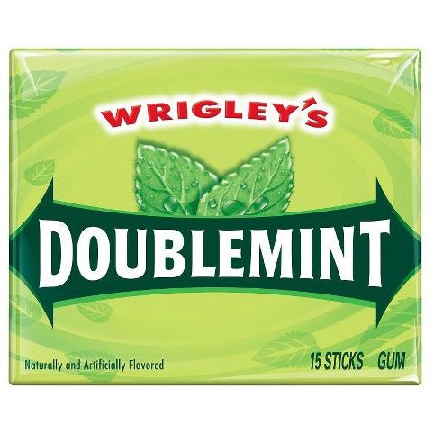 Wrigley doublemint 15 sticks