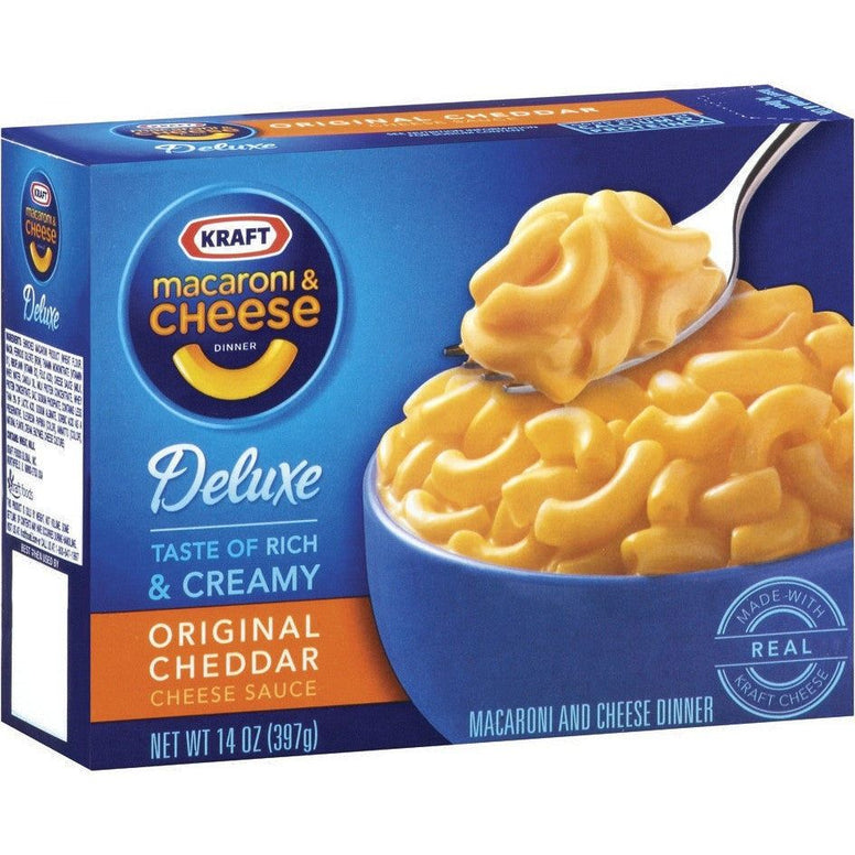 Kraft Macaroni & Cheese Deluxe 14oz(395r)