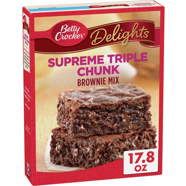 Betty Crocker Triple Chunk Brownie 504gr