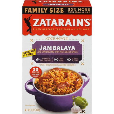 Zatarain's Jambalaya Family Size 340gr