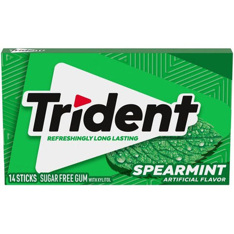 Trident Spearmint 14pcs (exp. 22nd may 2024)