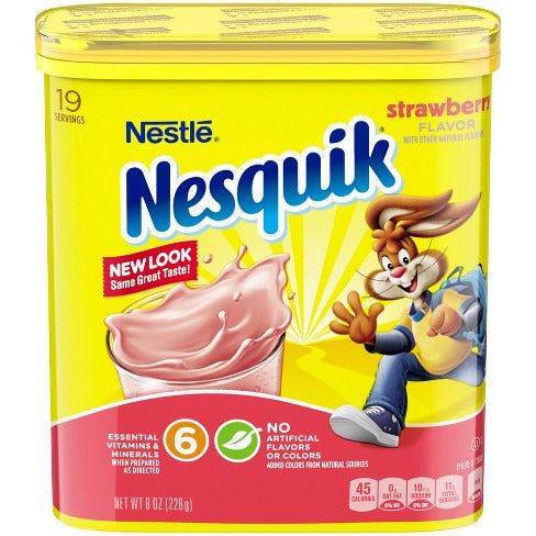 Nesquick Strawberry 300gr (UK)