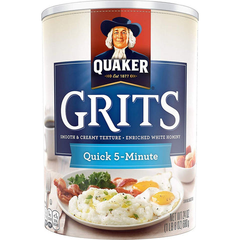 Quaker Quick 5-minute Grits (670gr)