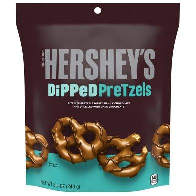 hershey dipped pretzel 120gr