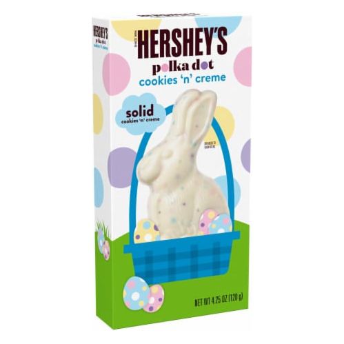 Hershey Polka Dot Cookies 'n' Cream Solid Bunny 120gr
