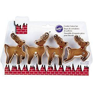 Wilton Cookie Cutter Set Metal Deer