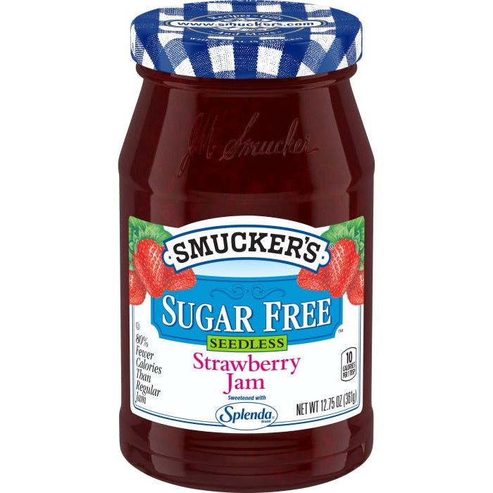 Smuckers Sugar Free Seedless Strawberry Jam 361gr