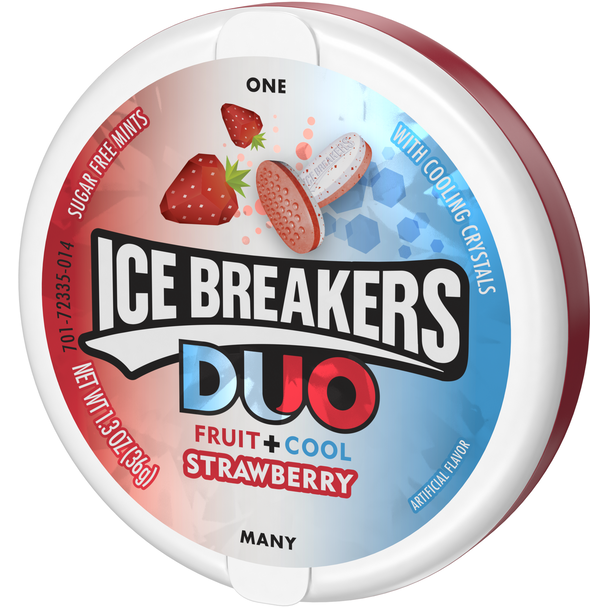 ice breaker duo fruit & cool strawberry 36gr
