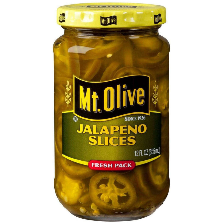 Mt Olive jalapeno slices 360ml