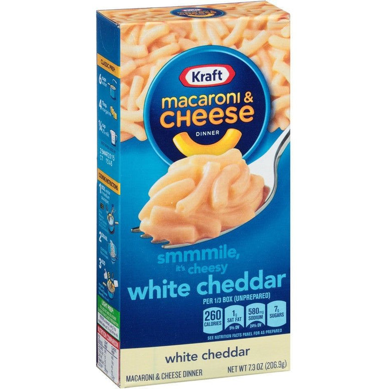 Kraft Macaroni Cheese White Cheddar (205gr)