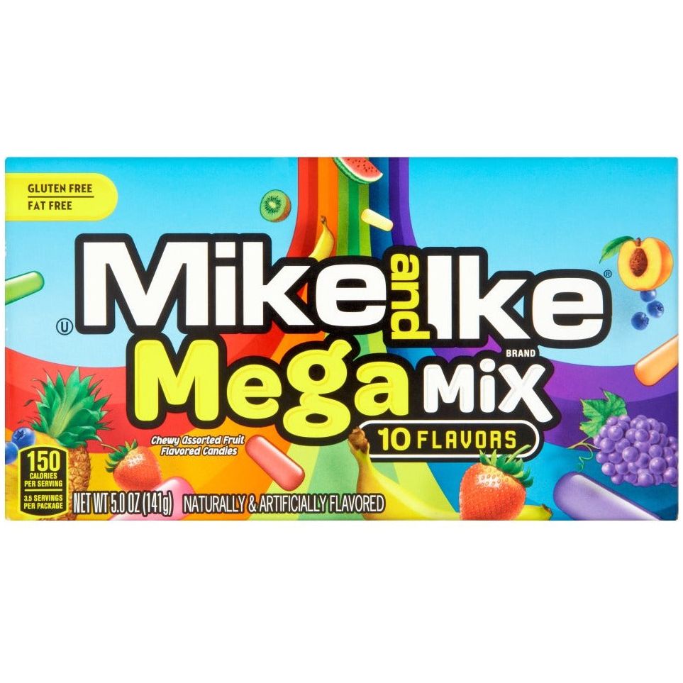 mike & ike mega mix 120gr