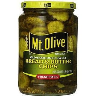 Mt Olive Bread & Butter Chips 670gr