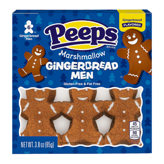 Peeps Gingerbread Men 6pcs 85gr