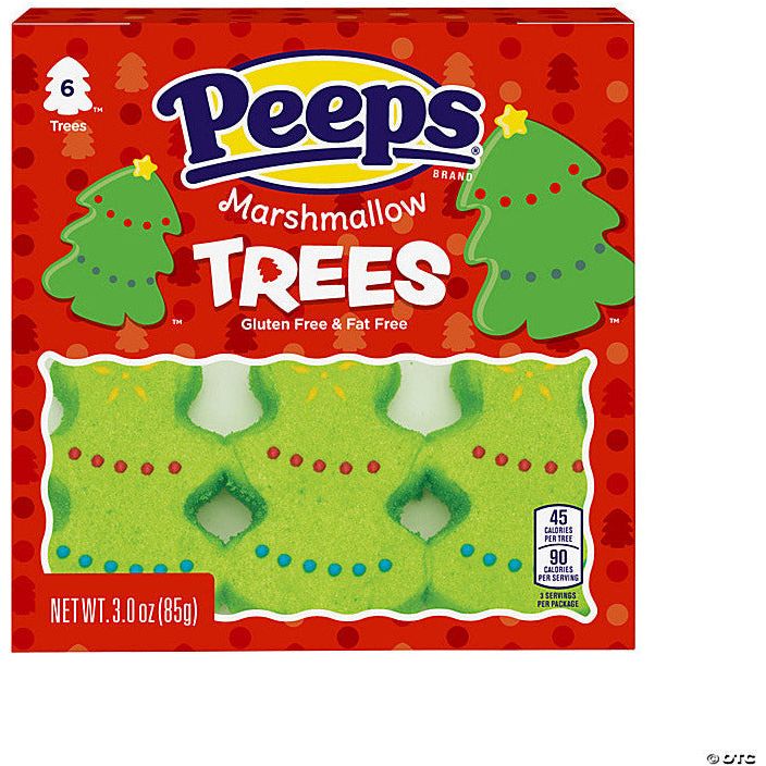 Peeps Christmas Trees 6pcs 85gr