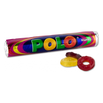 Polo Fruits Roll Candies 37gr