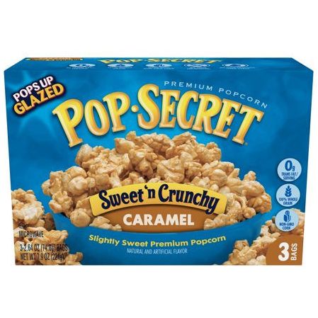 Pop Secrets sweet crunch caramel 225gr