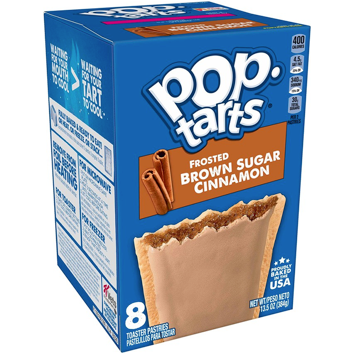 Kellogg's Pop Tart Frosted Brown Sugar Cinnamon 8pcs (384gr)