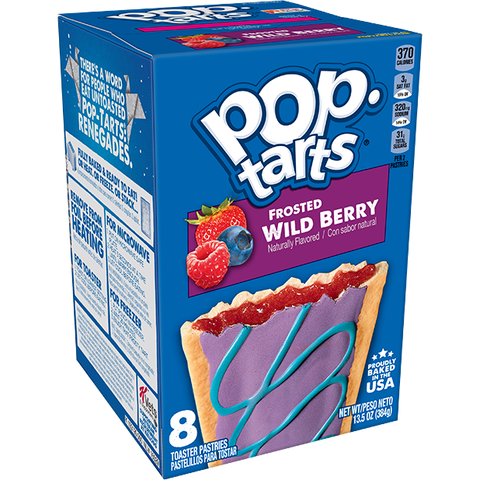 Kellogg's Pop Tart Wild Berry 8pcs (384gr)