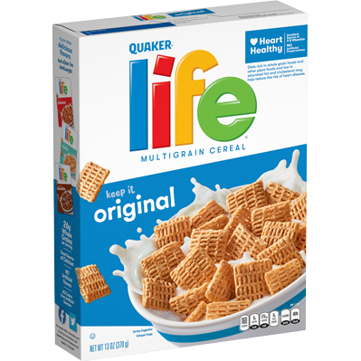 Quaker life cereal 370g (exp 27th july 2026)