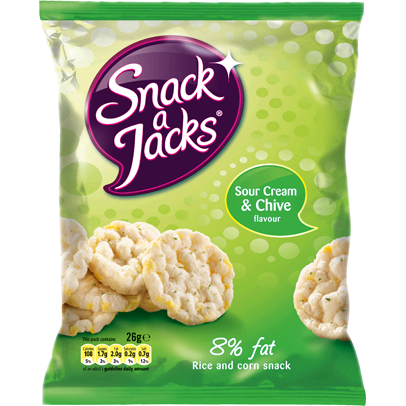 Snack A Jacks Sour Cream 23gr (UK)