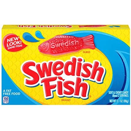 Swedish Fish theater box 100gr