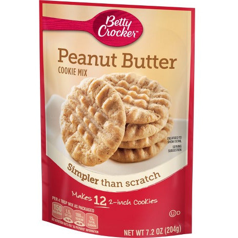 Betty Crocker Peanut Butter cookie Mix (480gr)