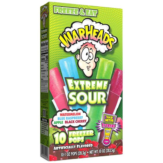 Warheads Freeze Bars 283gr (10 bars)